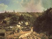 Camille Pissarro Jallais Hill painting